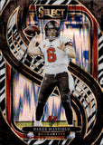 2024 Baker Mayfield Panini Select PREMIER LEVEL ZEBRA SP #108 Tampa Bay Buccaneers