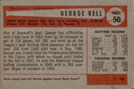 1954 George Kell Bowman #50 Boston Red Sox BV $40