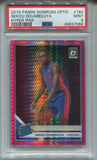 2019-20 Sekou Doumbouya Donruss Optic HYPER PINK RATED ROOKIE RC PSA 9 #164 Detroit Pistons 7566