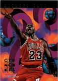 1995-96 Michael Jordan Skybox NBA Hoops CRUNCHERS #1 Chicago Bulls