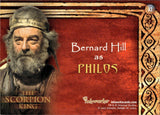 2002 Bernard Hill as Philos Inkworks The Scorpion King AUTO AUTOGRAPH #A2