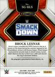 2022 Brock Lesnar Panini Select SIGNATURES AUTO AUTOGRAPH #SG-BLS Friday Night Smackdown