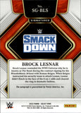 2022 Brock Lesnar Panini Select SIGNATURES AUTO AUTOGRAPH #SG-BLS Friday Night Smackdown