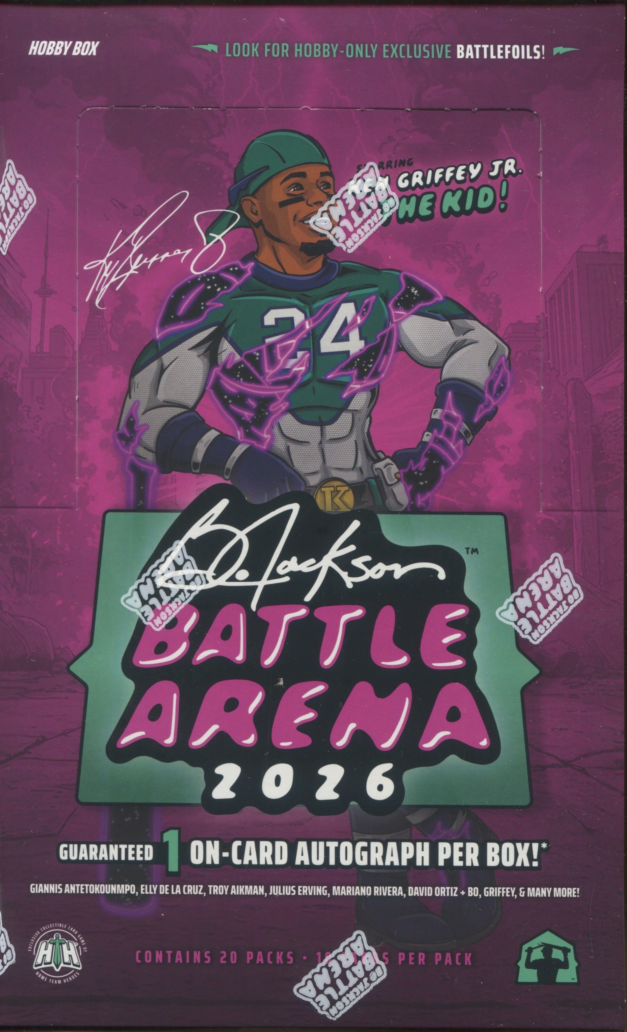 2026 Bo Jackson Battle Arena Ken Griffey Jr Edition Hobby, Box