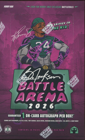2026 Bo Jackson Battle Arena Ken Griffey Jr Edition Hobby, Box