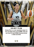 2024 Kelsey Plum Leaf Metal Women of Sport BLUE MOJO 6/9 #41 Los Angeles Sparks