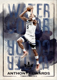 2024-25 Anthony Edwards Panini Court Kings WATER COLOR VIOLET 48/49 #4 Minnesota Timberwolves