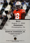 2023 Marvin Harrison Jr. Super Glow ROOKIE AUTO AUTOGRAPH RC #MHJ-1 Arizona Cardinals