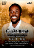 2025 Doug E. Doug Leaf Pop Century PINK SHIMMER AUTO 06/10 AUTOGRAPH #BA-DED Cool Runnings