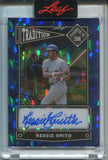 2025 Reggie Smith Leaf Seasons in the Sun BLUE ICE TRADITION AUTO 4/6 AUTOGRAPH #T-RS1 Los Angeles Dodgers