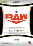 2024 Damian Priest Panini Select WWE RED AUTO 20/99 AUTOGRAPH #SG-DPS Monday Night Raw