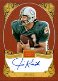 2013 Jim Kiick Panini Golden Age HISTORIC SIGNATURES AUTOGRAPH AUTO #JK Miami Dolphins