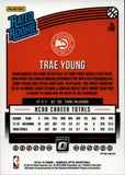 2018-19 Trea Young Donruss Optic PINK PRISM RATED ROOKIE RC #1198 Atlanta Hawks
