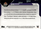 2025 Blake Monroe Topps Now NXT NORTH AMERICAN TITLE GOLD 01/50 #116 NXT