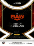 2023 Johnny Gargano Panini Select WWE TIE DYE SELECTIVE SWATCHES SHIRT 17/25 RELIC #SW-JGN Monday Night Raw