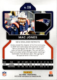 2021 Mac Jones Panini Prizm ROOKIE RC #336 New England Patriots 3