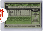 2023 Carlos Rodon Topps Archives FAN FAVORITES AUTO 10/51 AUTOGRAPH #134 Chicago White Sox