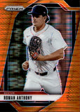 2025 Roman Anthony Panini Prizm ORANGE PULSAR PRIZM 8/399 #266 Boston Red Sox