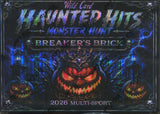 2026 Wild Card Haunted Hits Monster Hunt Multi-Sport, 10 Brick Box Case