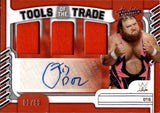 2023 Otis Panini Chronicles WWE ABSOLUTE TOOLS OF THE TRADE TRIPLE SHIRT AUTO 01/99 AUTOGRAPH RELIC #TOT-OTS Monday Night Raw
