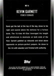 2023-24 Kevin Garnett Topps Midnight NIGHTBALL 19/25 #NB-14 Minnesota Timberwolves HOF