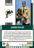 2024 Jason Taylor Panini Contenders TO CANTON AUTO 004/100 AUTOGRAPH #CTC-JTR Miami Dolphins HOF
