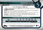 2022 Jonatan Clase Bowman Chrome PROSPECTS 1ST BOWMAN FUCHSIA REFRACTOR 111/199 #BCP-118 Seattle Mariners