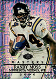 2000 Randy Moss Collector's Edge Masters HOLO SILVER 158/1000 #106 Minnesota Vikings