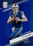 2023 Josh Allen Panini Donruss Elite STATUS SPARKLE 71/299 #57 Buffalo Bills