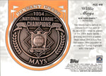 2013 Willie Mays Topps PENNANT CHASE COPPER COIN RELIC 57/99 #PCC-WM San Francisco Giants