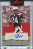 2022 Ty Law Leaf Pro Set AUTO AUTOGRAPH #PSA-TL1 New England Patriots HOF