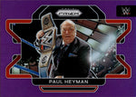 2022 Paul Heyman Panini Prizm WWE PURPLE 057/149 #55 Friday Night Smackdown