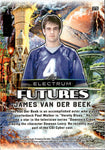 2024 James Van Der Beek Leaf Electrum FUTURES BRONZE SPARKLE 42/45 #15 Varsity Blues