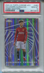2023-24 Alejandro Garnacho Topps Chrome Club Competitions HOBBY MASTERS PSA 10 #HB3 Manchester United 2919