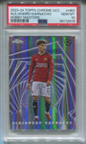 2023-24 Alejandro Garnacho Topps Chrome Club Competitions HOBBY MASTERS PSA 10 #HB3 Manchester United 2919