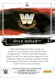 2023 Hulk Hogan Panini Immaculate Collection WWE HOLO SILVER 01/25 #96 WWE HOF