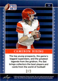 2023 Cameron Rising Leaf Pro Set ROOKIE GREEN ICE 2/3 RC #9 Utah Utes