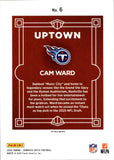 2025 Cam Ward Donruss Optic SP UPTOWN ROOKIE RC #6 Tennessee Titans