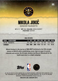 2025-26 Nikola Jokic Topps Signature Class GREEN 121/150 #95 Denver Nuggets