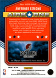 2021-22 Anfernee Simons Panini Chronicles ROOKIES & STARS RED AIRBORNE AUTO AUTOGRAPH #AIR-ANF Portland Trail Blazers