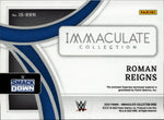 2022 Roman Reigns Panini Immaculate WWE IMMACULATE STANDARD JUMBO SHIRT 80/99 RELIC #IS-RRN Friday Night Smackdown