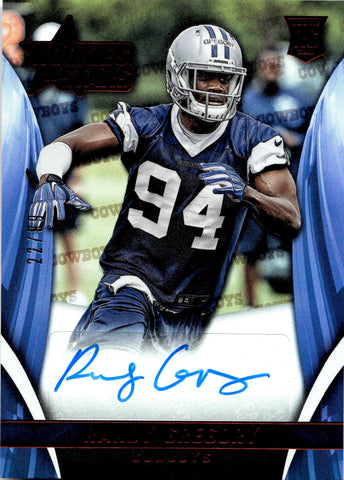 2015 Randy Gregory Panini Rookies & Stars LONGEVITY ROOKIE AUTO 22/99 AUTOGRAPH RC #RS-RG Dallas Cowboys