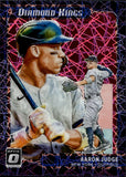 2021 Aaron Judge Panini Donruss Optic DIAMOND KINGS PINK VELOCITY PRIZM 35/249 #2 New York Yankees