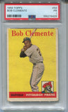 1958 Bob Clemente Topps PSA 1 #52 Pittsburgh Pirates HOF 4428