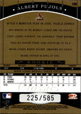 2001 Albert Pujols Donruss Classics ROOKIE 225/585 RC #108 St. Louis Cardinals *NRMT*