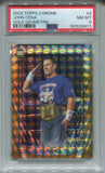 2026 John Cena Topps Chrome WWE GOLD GEOMETRIC REFRACTOR 48/50 PSA 8 #2 WWE Legend 8673