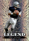 2024 Troy Aikman Leaf Electrum LEGEND SILVER FOIL 1/3 #69 Dallas Cowboys
