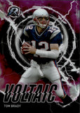 2023 Tom Brady Topps Composite RESURGENCE VOLTAIC PINK REFRACTOR #RV-11 New England Patriots
