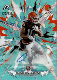 2025 Quinshon Judkins Topps Resurgence AQUA SURGE ROOKIE AUTOGRAPH 125/250 RC AUTO #122 Cleveland Browns