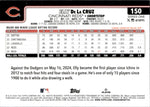 2025 Elly De La Cruz Topps Series 1 SP TRUE PHOTO #150 Cincinnati Reds